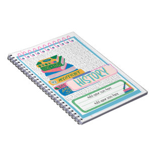 Zurück zum Schulgeschichte-Notebook Notizblock