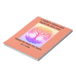 Zurück zum Schullehrer-Editor Notizblock