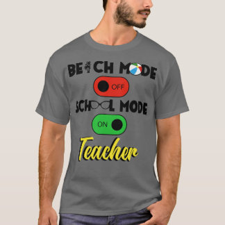Zurück zum Schulmodus in Bildung D T-Shirt