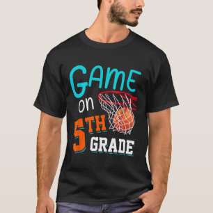 Zurück zum Schulspiel auf der 5. Klasse Spaß Baske T-Shirt