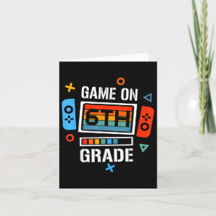 Zurück zum Schulspiel auf der 6. Klasse Funny Game Karte