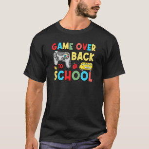 Zurück zum Schulspiel über die Kontrolle der Lehre T-Shirt