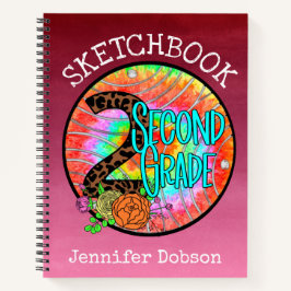 Zurück zum Skizzenbuch der zweiten Klasse Notizbuch