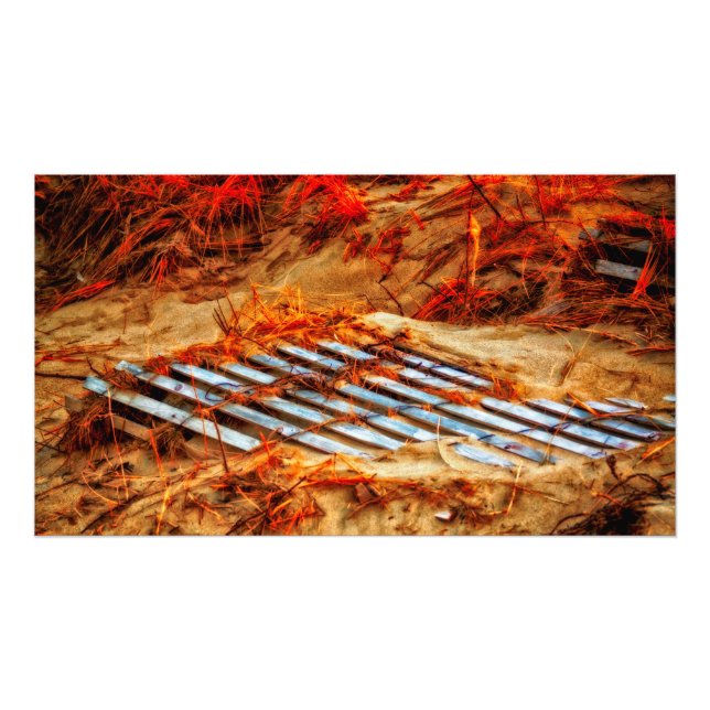 Zurück zum Strand Fotodruck (Vorne)