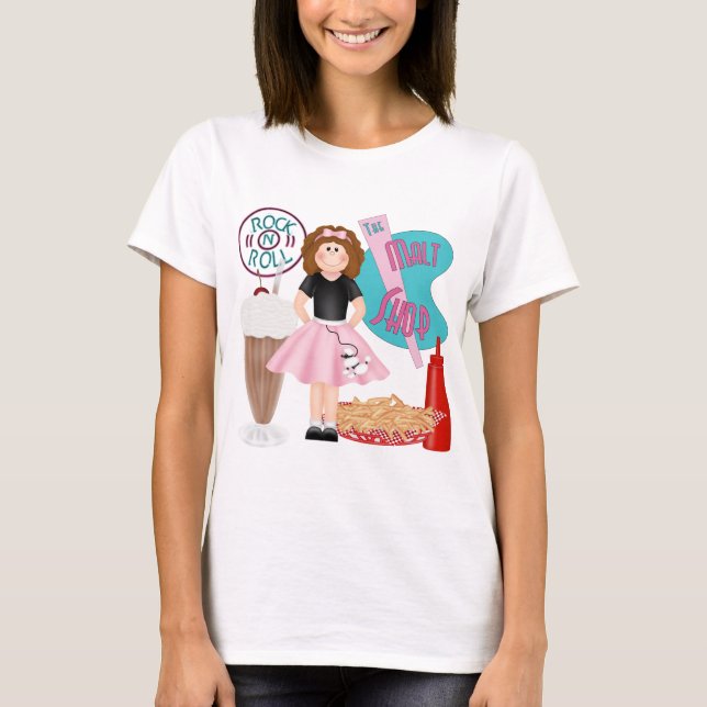 Zurück zum T - Shirt der 50er Jahre (Vorderseite)