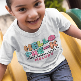 Zurück zum T - Shirt der Schule niedlich