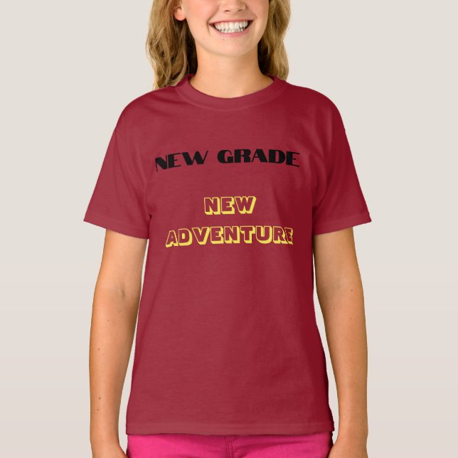 Zurück zum T - Shirt der Schulkinder (Vorderseite)