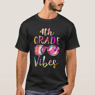 Zurück zur 4. Klasse Vibes Gefärbte Krawatte Witzi T-Shirt