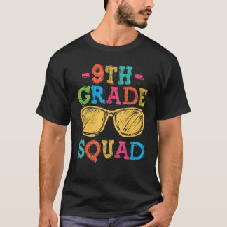 Zurück zur 9. Klasse Squad Erster Tag Lehrer T-Shirt