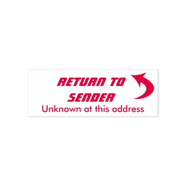 Zurück zur Briefmarke des Absenders Permastempel (Design)