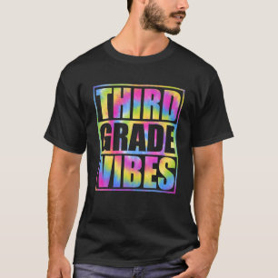 Zurück zur dritten Schule Vibes Erste-Tag-Lehrerin T-Shirt