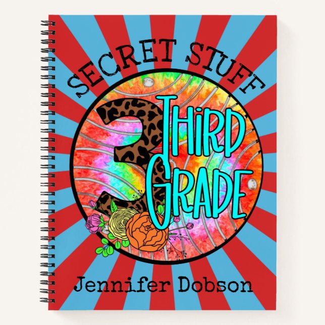 Zurück zur dritten Schulstufe Notizbuch (Vorderseite)