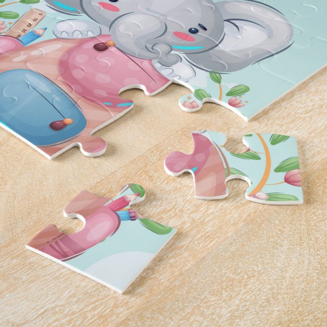Zurück zur Elefantenwelt Puzzle (Seite)