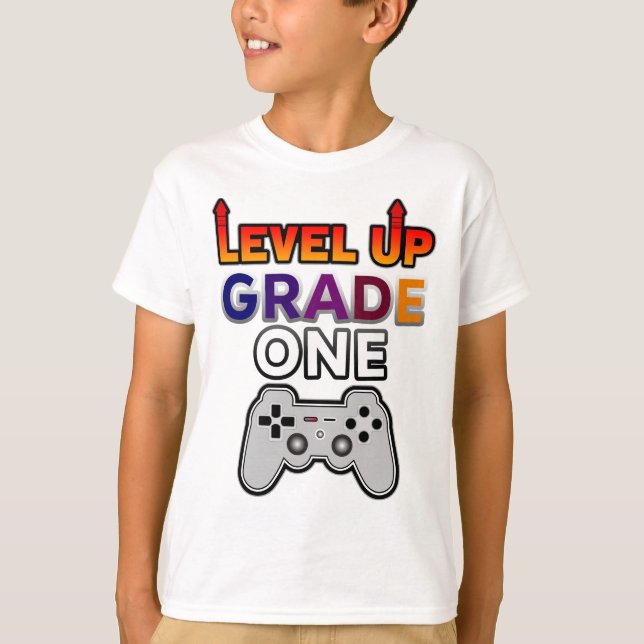 Zurück zur ersten Stufe der Schule T-Shirt (Vorderseite)