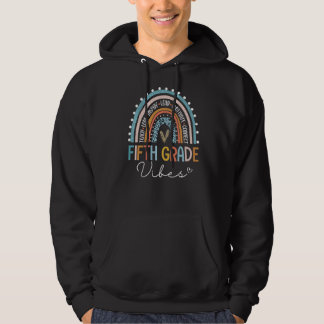 Zurück zur fünften Klasse des Regenbogenlehrers Hoodie