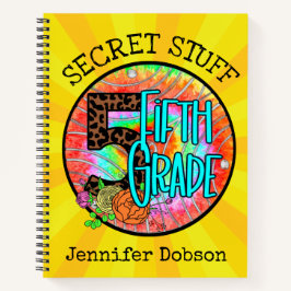 Zurück zur fünften Schulklasse Notizbuch