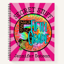 Zurück zur fünften Schulklasse Notizbuch