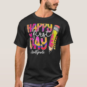 Zurück zur Gefärbte Krawatte der 3. Klasse T-Shirt