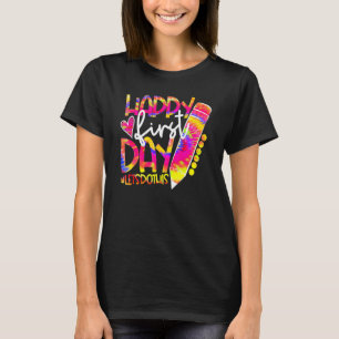 Zurück zur Gefärbte Krawatte der Schulbänke - Happ T-Shirt