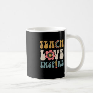 Zurück zur Liebe für Schulunterricht Inspirierte R Kaffeetasse