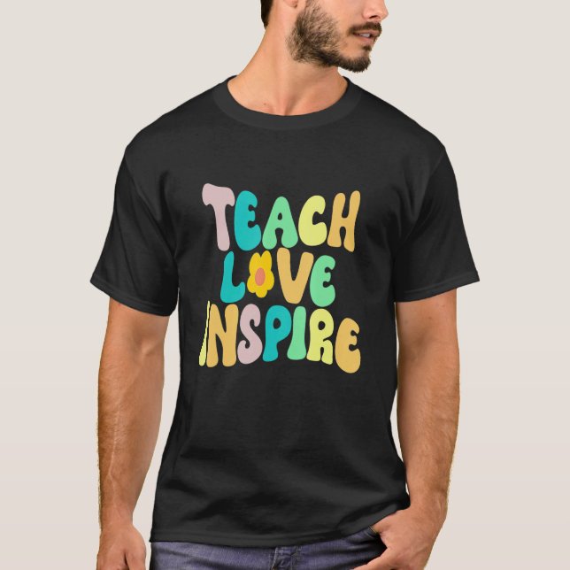 Zurück zur Liebe für Schulunterricht Inspirierte R T-Shirt (Vorderseite)