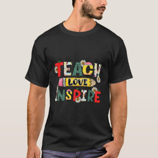 Zurück zur Liebe für Schulunterricht Inspirierte S T-Shirt