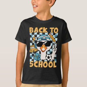 Zurück zur lustigen Schule Gans Erster Schultag T-Shirt