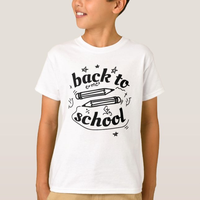 zurück zur Mathematik T-Shirt (Vorderseite)