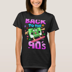 Zurück zur Mode der alten Schule in den 90er Jahre T-Shirt