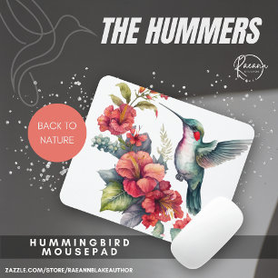 Zurück zur Natur Kolibri-Mauspad Mousepad