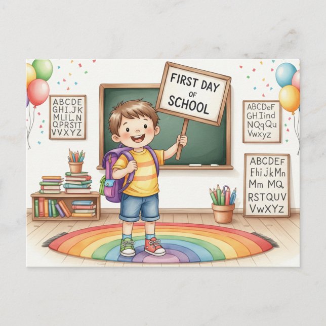 Zurück zur Postkarte der Schule (Vorderseite)