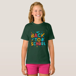 Zurück zur Retro-8-Bit-Gamer-Typografie-Gestaltung T-Shirt