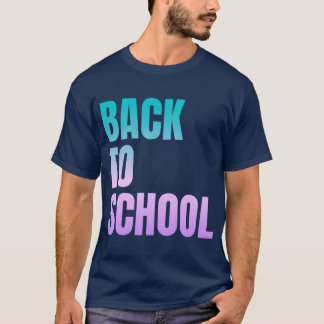 Zurück zur Schul Familie T-Shirt
