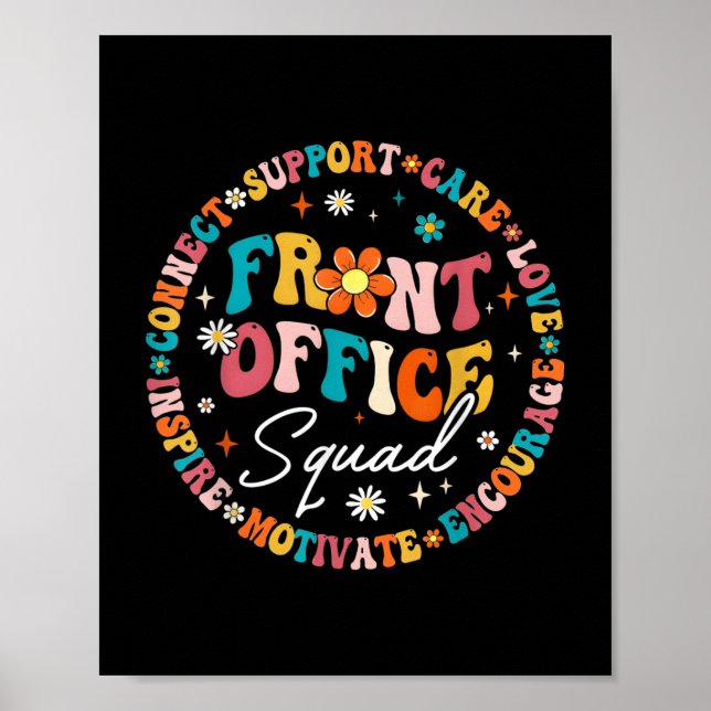 Zurück zur Schuldirektion Squad Funny Fi Poster (Vorne)