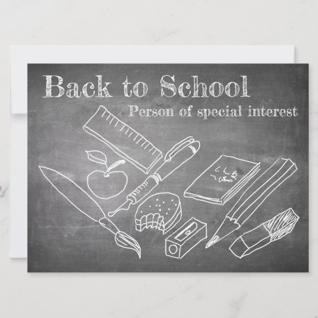 Zurück zur Schule (Vorderseite)