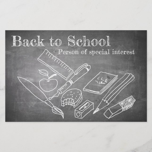 Zurück zur Schule (Vorderseite)