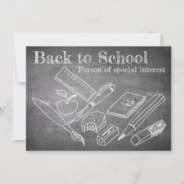 Zurück zur Schule (Vorderseite)