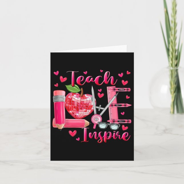 Zurück zur Schule 100. Schullehrer Lmn Gro Karte (Vorderseite)