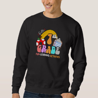Zurück zur Schule 1. Klasse Spaß Lernaktivitä Te Sweatshirt