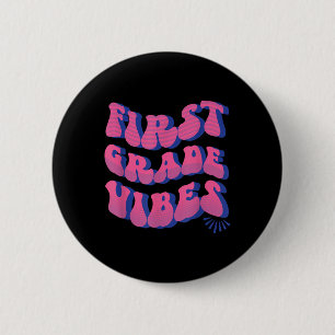 Zurück zur Schule 1. Klasse Vibes  Button