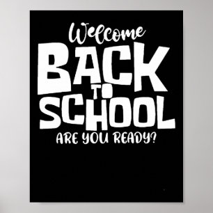 Zurück zur Schule 2024-2025 Poster