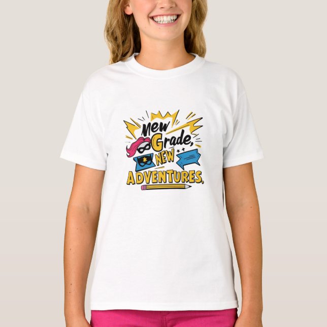 Zurück zur Schule 2024 Kinder T-Shirt (Vorderseite)
