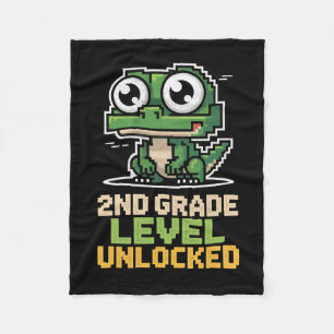 Zurück zur Schule 2. Klasse Echsen-Gamer Zweite St Fleecedecke