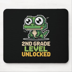 Zurück zur Schule 2. Klasse Echsen-Gamer Zweite St Mousepad