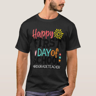 Zurück zur Schule 3. dritte Klasse Trupp für Lehre T-Shirt