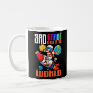 Zurück zur Schule 3. Klasse aus diesem Weltraum Kaffeetasse