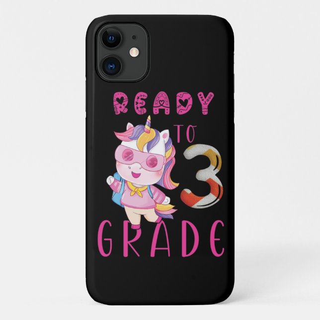 Zurück zur Schule, 3. Klasse Case-Mate iPhone Hülle (Rückseite)