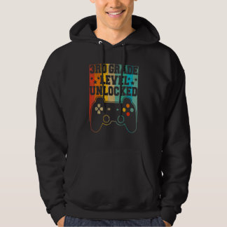 Zurück zur Schule 3. Klasse freigeschaltetes Video Hoodie