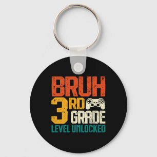 Zurück zur Schule 3. Klasse Gamer Bruh 3. Klasse L Schlüsselanhänger
