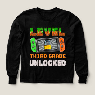 Zurück zur Schule 3. Klasse Jungen Gamer 